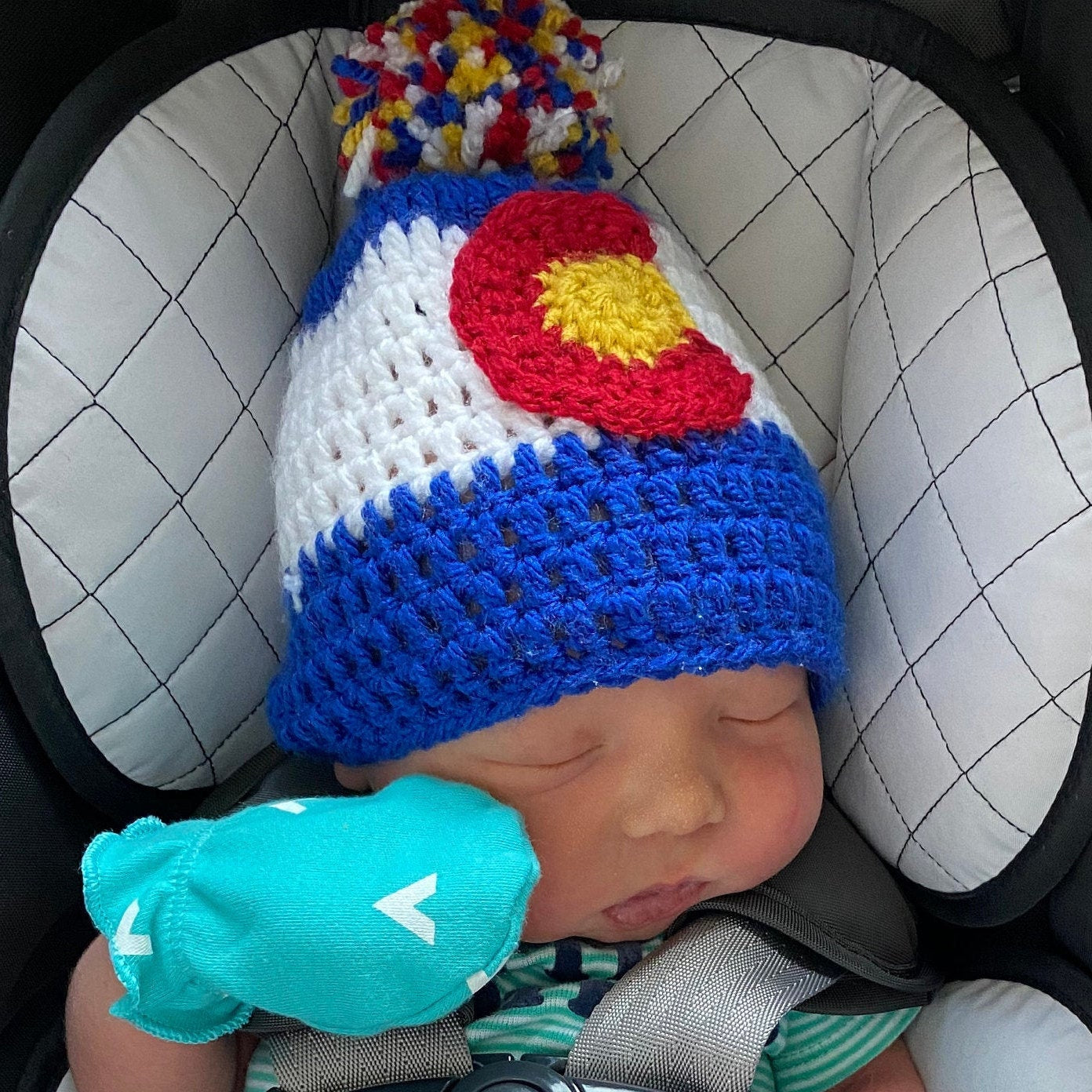 Colorado Flag Beanie