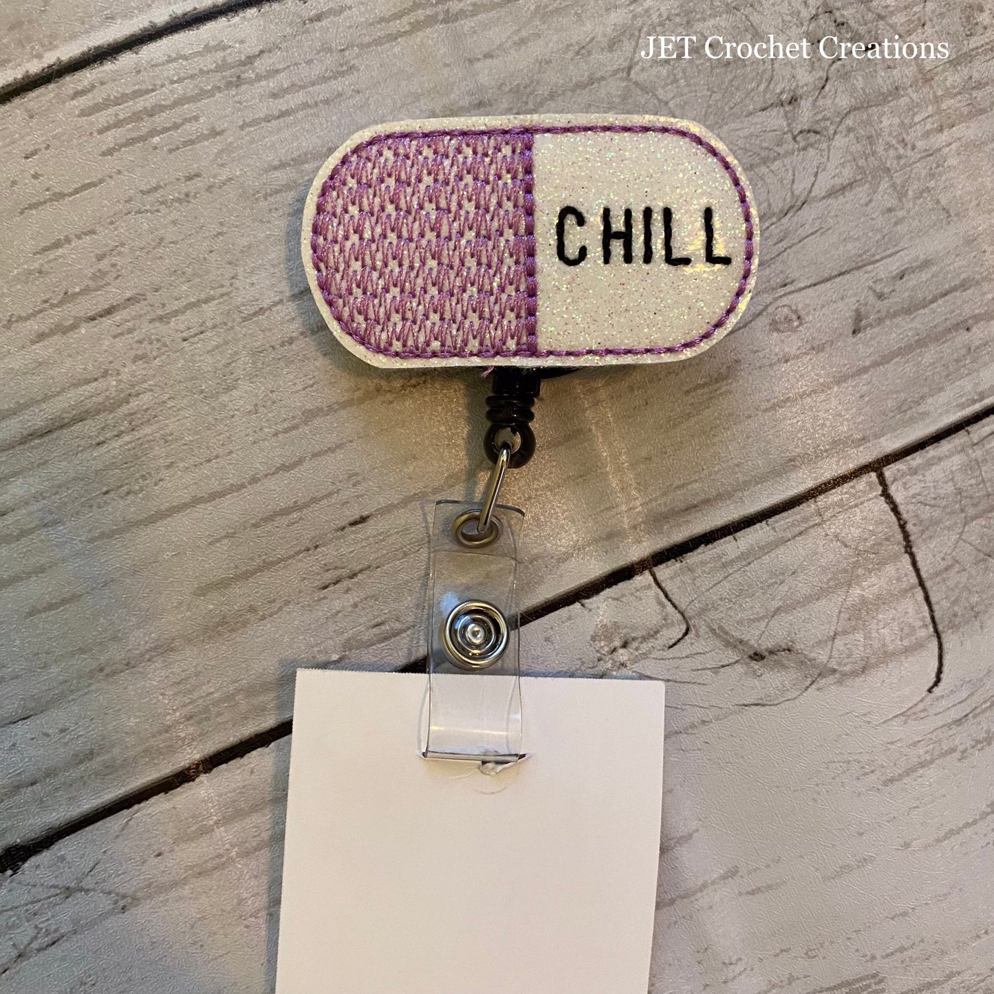 Medical Badge Reel with patch