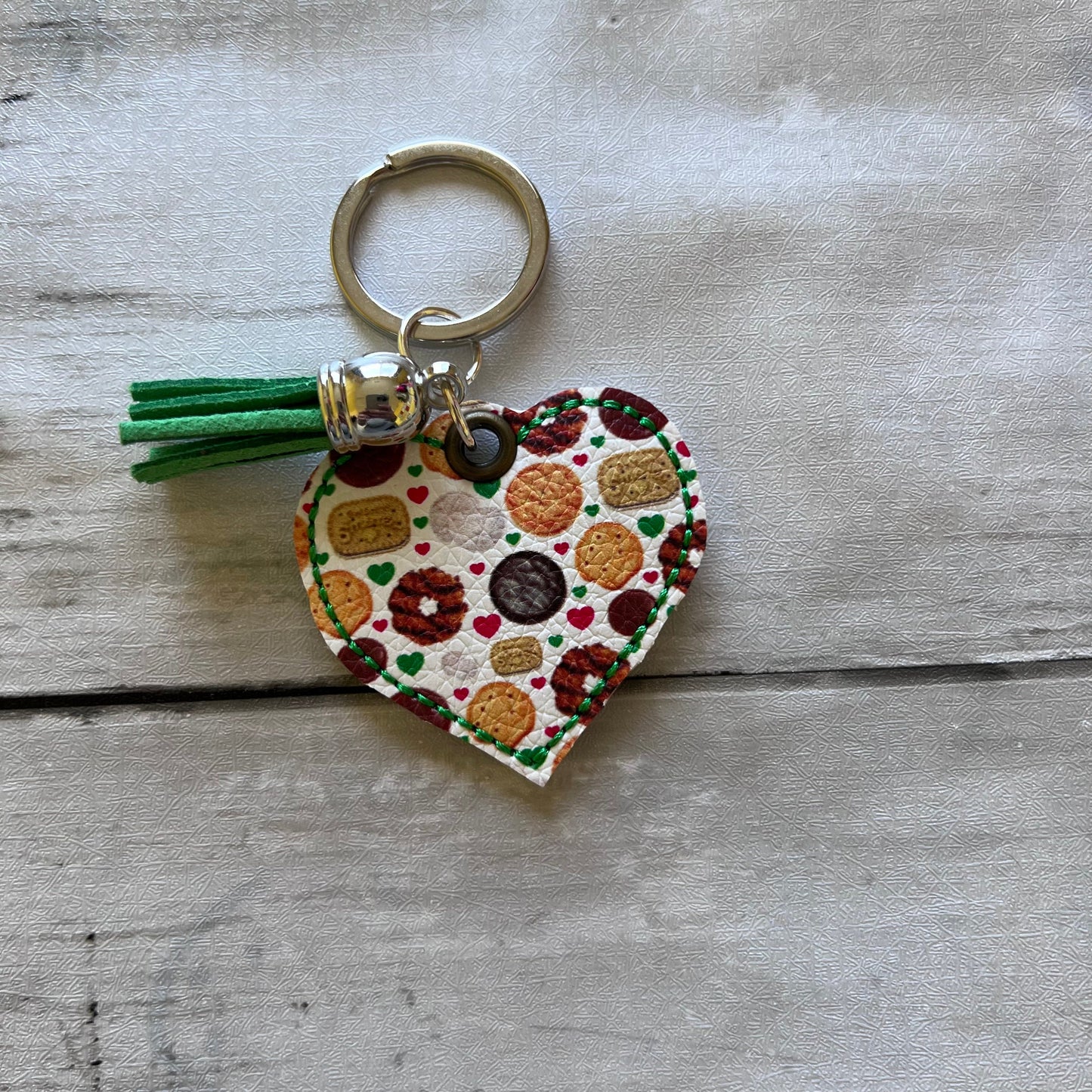 Keychain with tassel