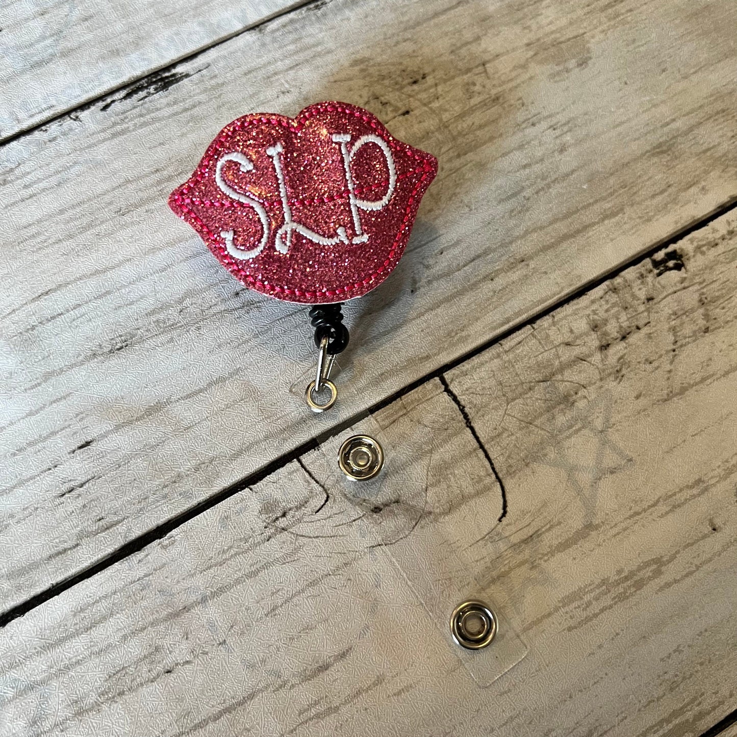 Medical Badge Reel with patch