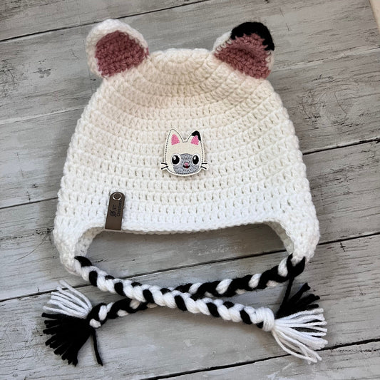 Pandy Paws Hat, Gabby’s Dollhouse, panda hat, cat hat