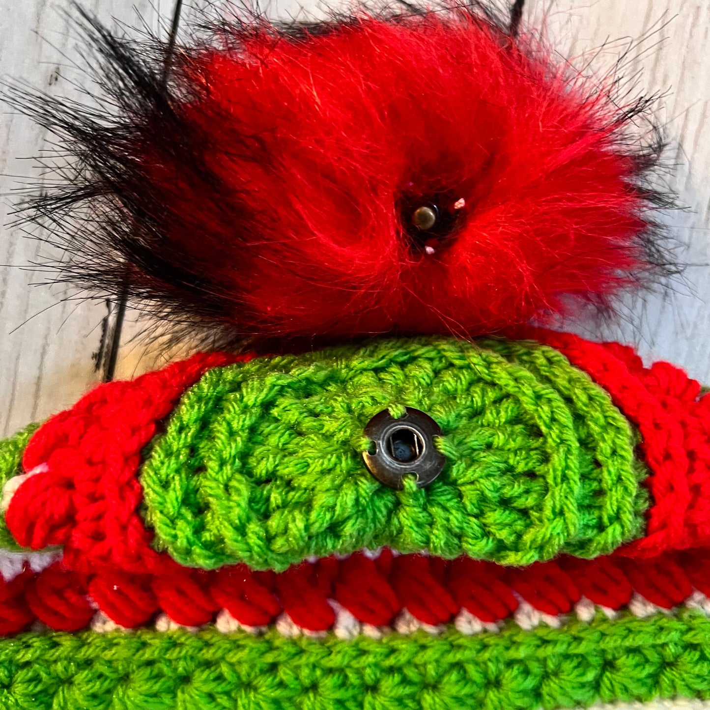 Grinch hat, Stars Align Beanie, Christmas Cheer, Holiday, Red Hat, Green Hat