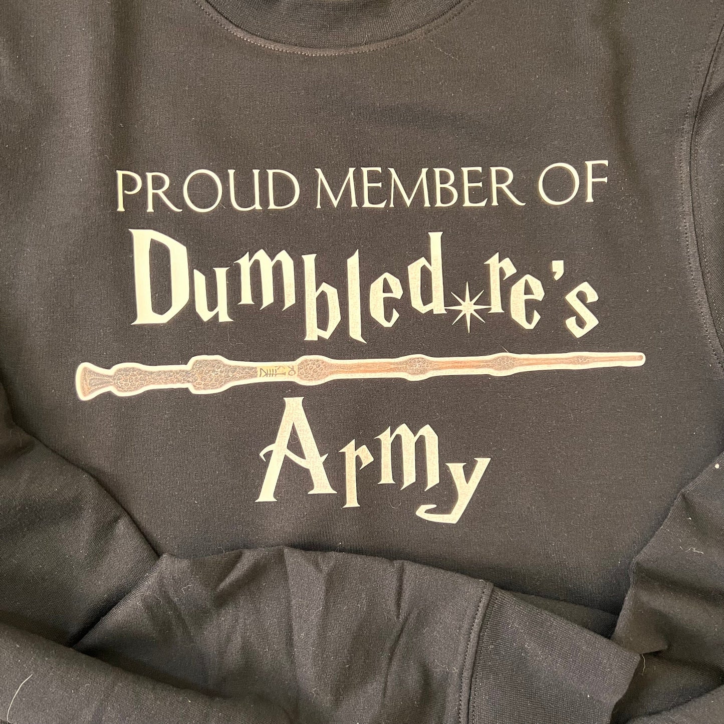 Wizarding Army Sweatshirt, elder wand, dumbledor