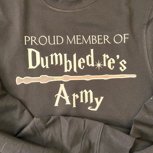 Wizarding Army Sweatshirt, elder wand, dumbledor